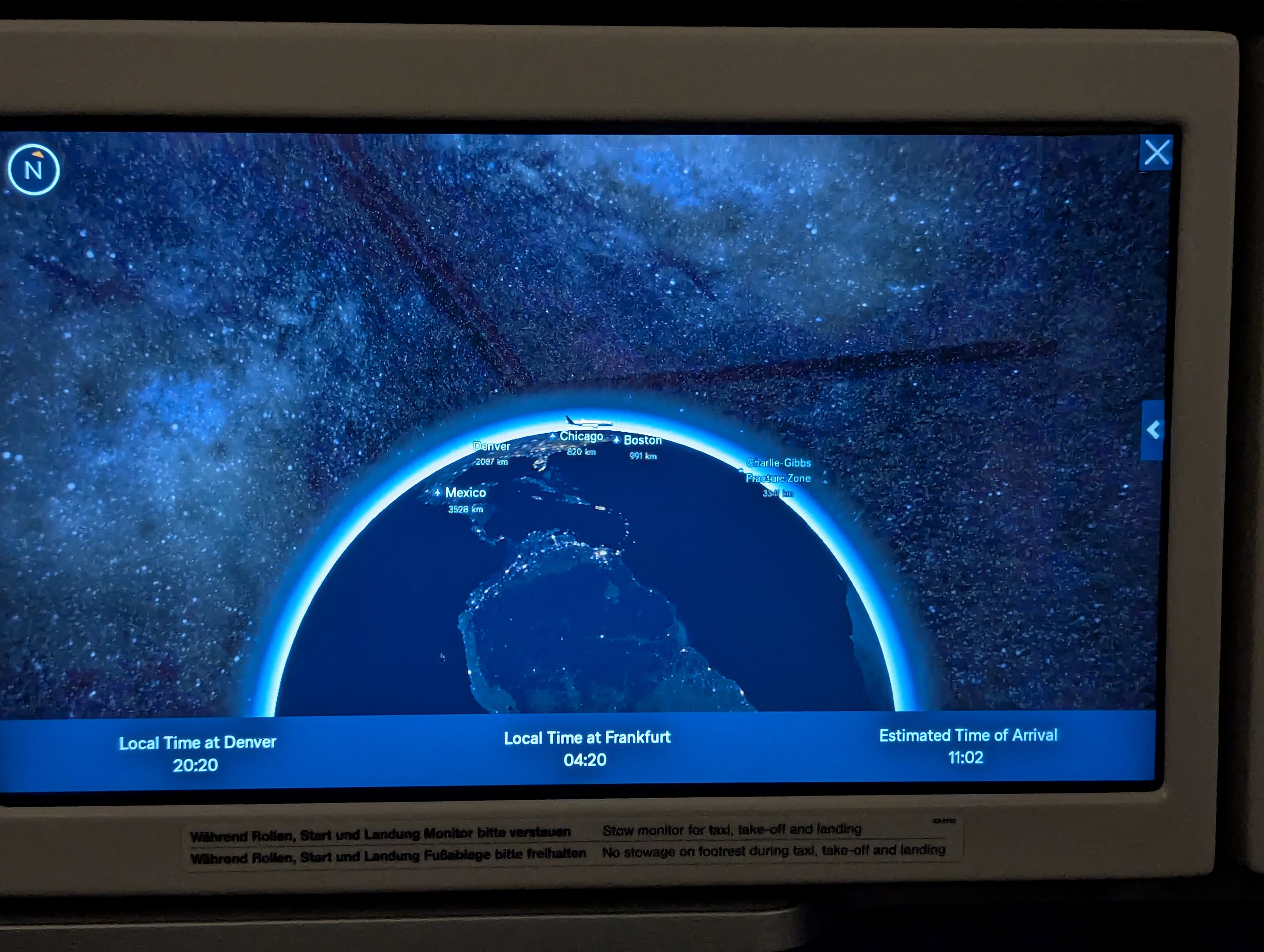 Denver International Airport, Frankfurt, Lufthansa, Airbus